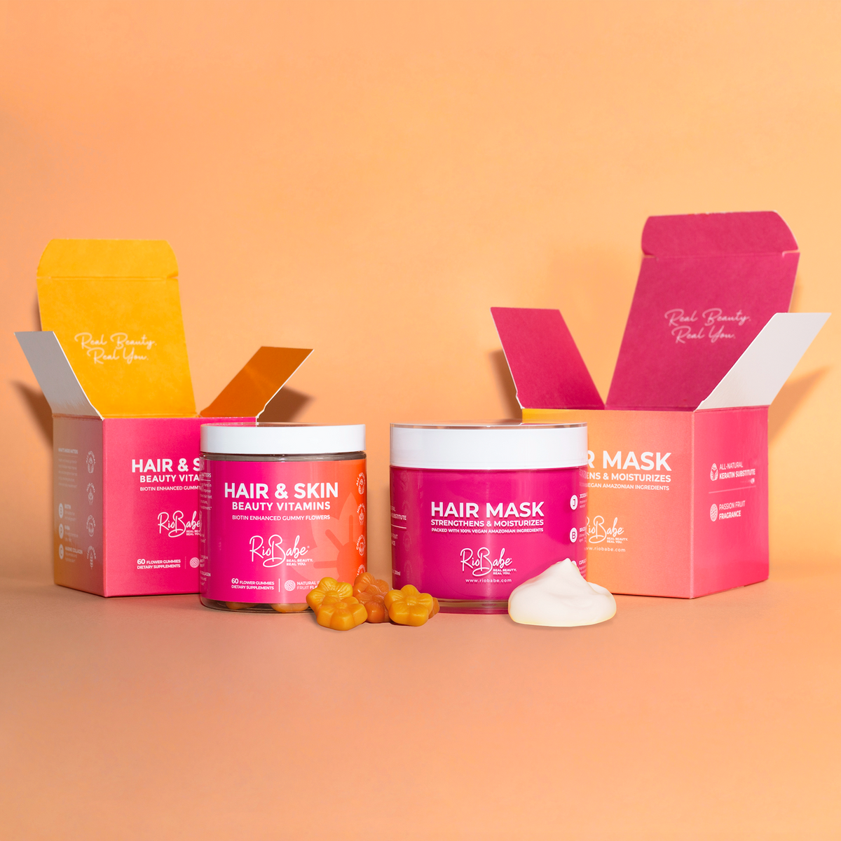 Hair Mask & Beauty Vitamin: Ultimate Hair Growth Combo